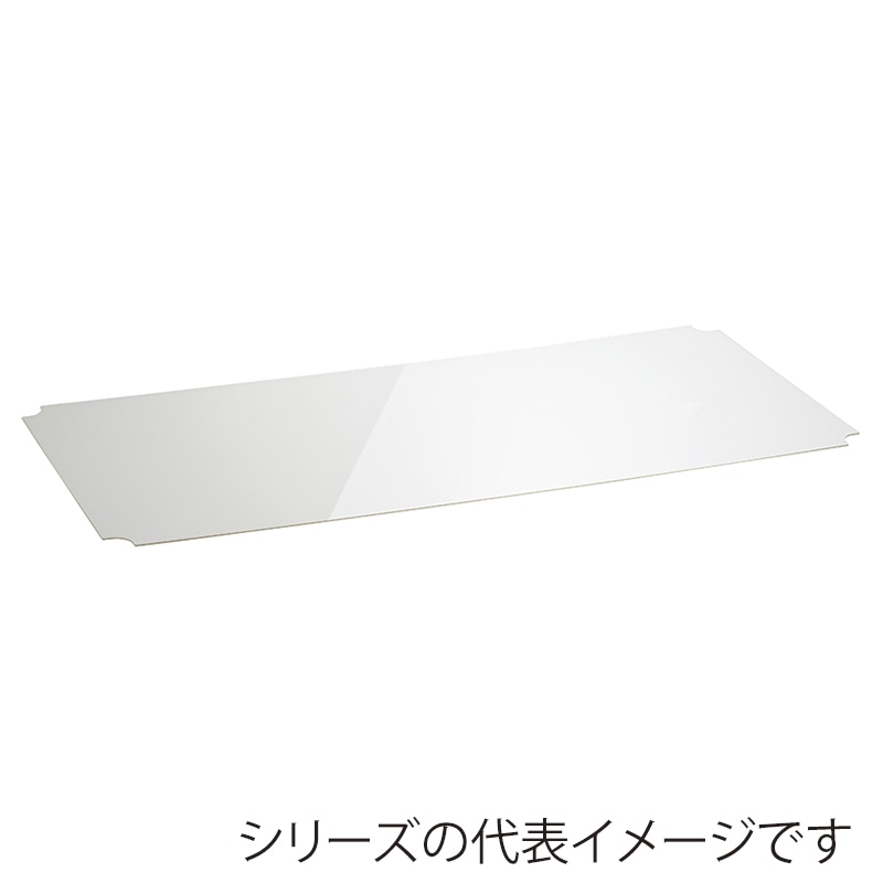 エレクター シェルフパーツ　ベーシック　アクリル板 W450×D450mm用　クリア  1枚（ご注文単位1枚）【直送品】