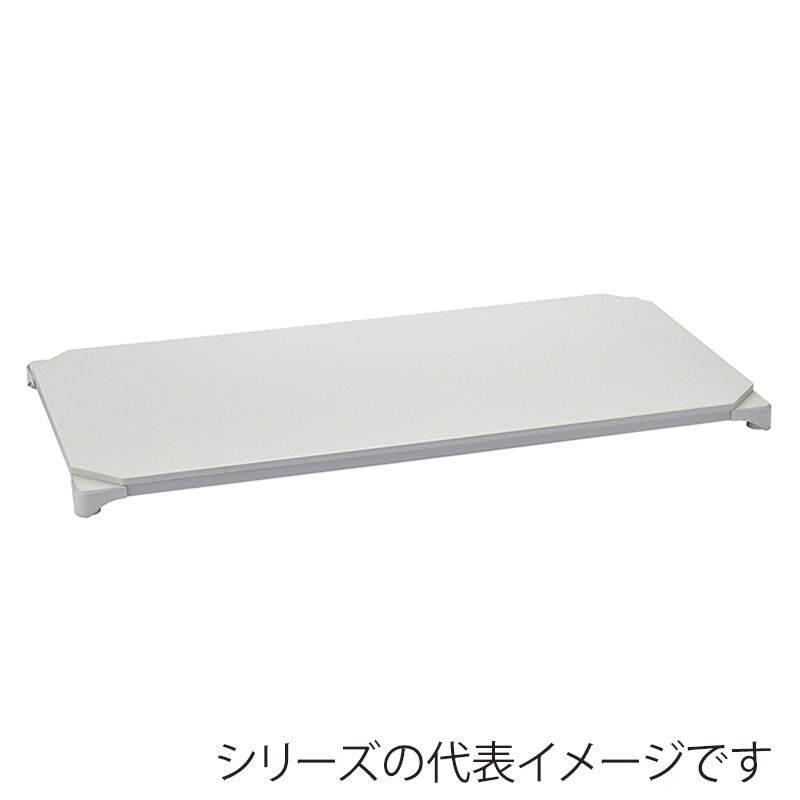 エレクター シェルフパーツ　ベーシック　ウッドシェルフ　天板用 W1200×D450mm　ホワイトウッド ホワイトフレーム 1枚（ご注文単位1枚）【直送品】