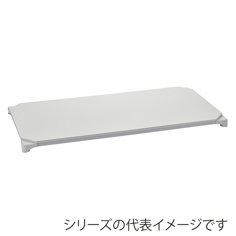 エレクター シェルフパーツ　ベーシック　ウッドシェルフ　天板用 W1200×D600mm　ホワイトウッド ホワイトフレーム 1枚（ご注文単位1枚）【直送品】