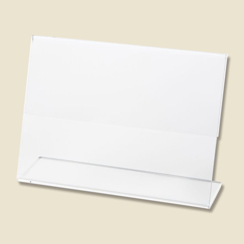 伊藤忠リーテイルリンク アクリルL型カード立 LCT-B8E B8 1個