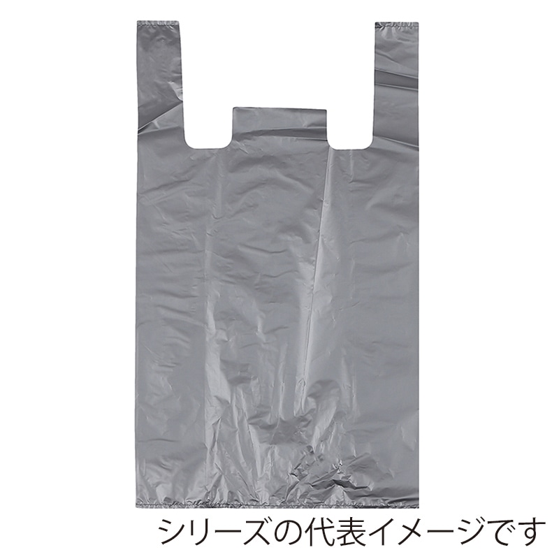 伊藤忠リーテイルリンク レジ袋 シルバー 厚手 8号サイズ 100枚入 VCJ-8S 1パック(ご注文単位10パック)【直送品】