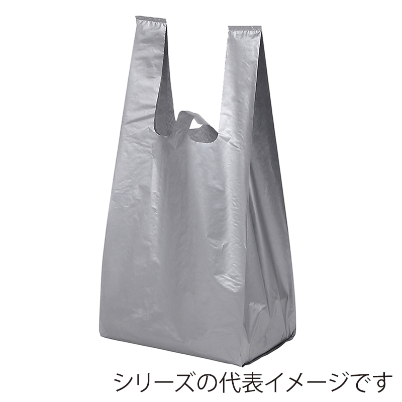 伊藤忠リーテイルリンク レジ袋 シルバー 厚手 20号サイズ 100枚入 VCJ-20S 1パック(ご注文単位10パック)【直送品】