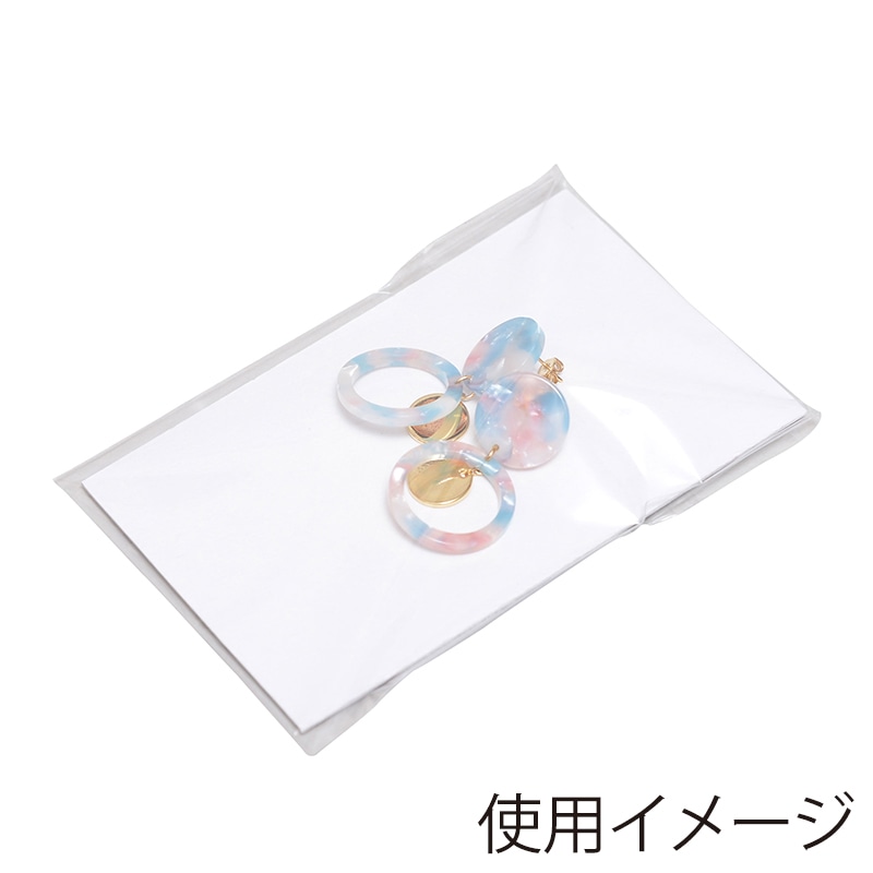 伊藤忠リーテイルリンク OPP袋　フタ付 小物　L　100枚入 OBT-2　1パック（ご注文単位300パック）【直送品】