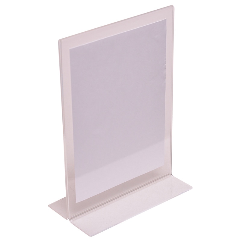 伊藤忠リーテイルリンク 掲示スタンド　サインホルダー A5縦　両面用 SH-A5T-W 1個（ご注文単位50個）【直送品】