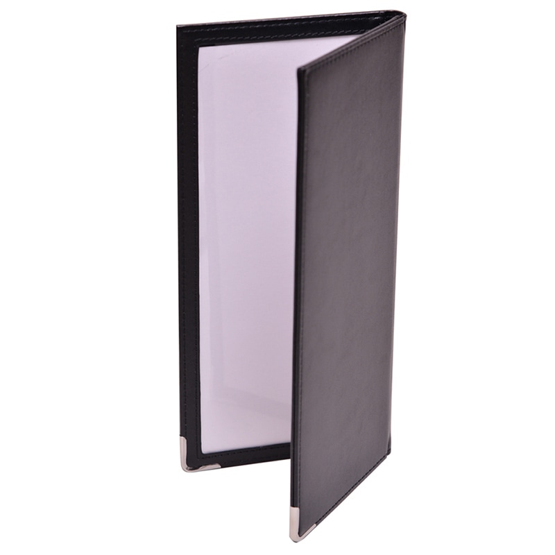 伊藤忠リーテイルリンク ドリンクメニューファイル ブラック SA231-01 1個(ご注文単位30個)【直送品】