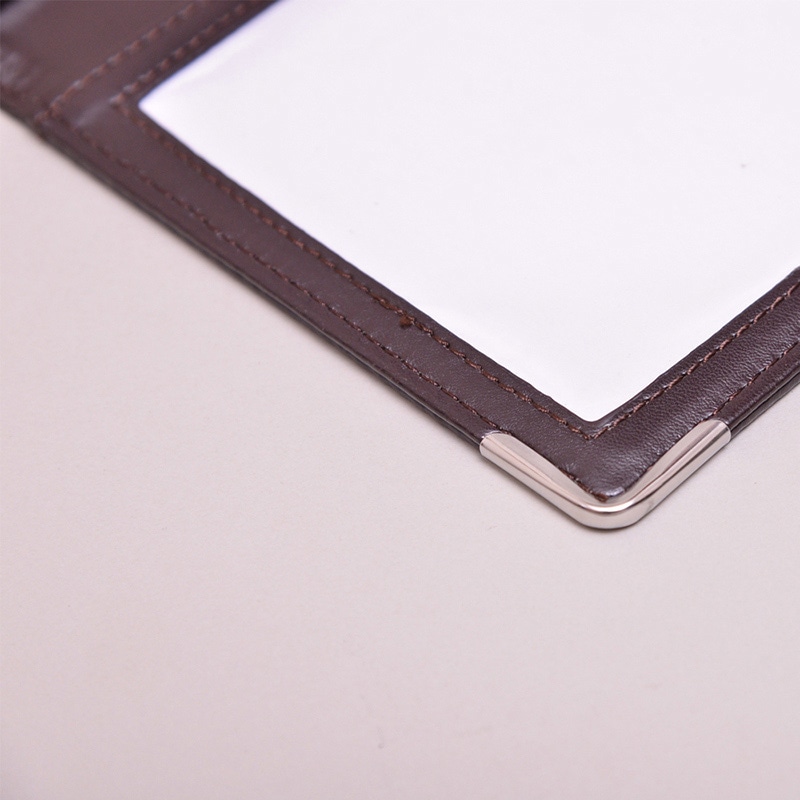 伊藤忠リーテイルリンク ドリンクメニューファイル ブラウン SA231-02 1個(ご注文単位30個)【直送品】