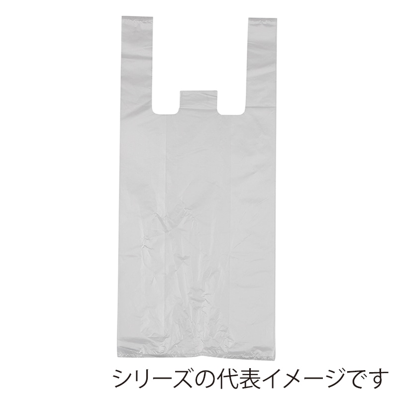 伊藤忠リーテイルリンク レジ袋　半透明　紐付き 45号サイズ　エンボス付き　100枚入 VCR-45HTH　1パック（ご注文単位10パック）【直送品】