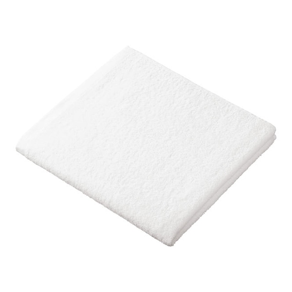 伊藤忠リーテイルリンク ノモス　抗菌防臭　バスタオル ホワイト　1枚 NB-001　1枚（ご注文単位30枚）【直送品】