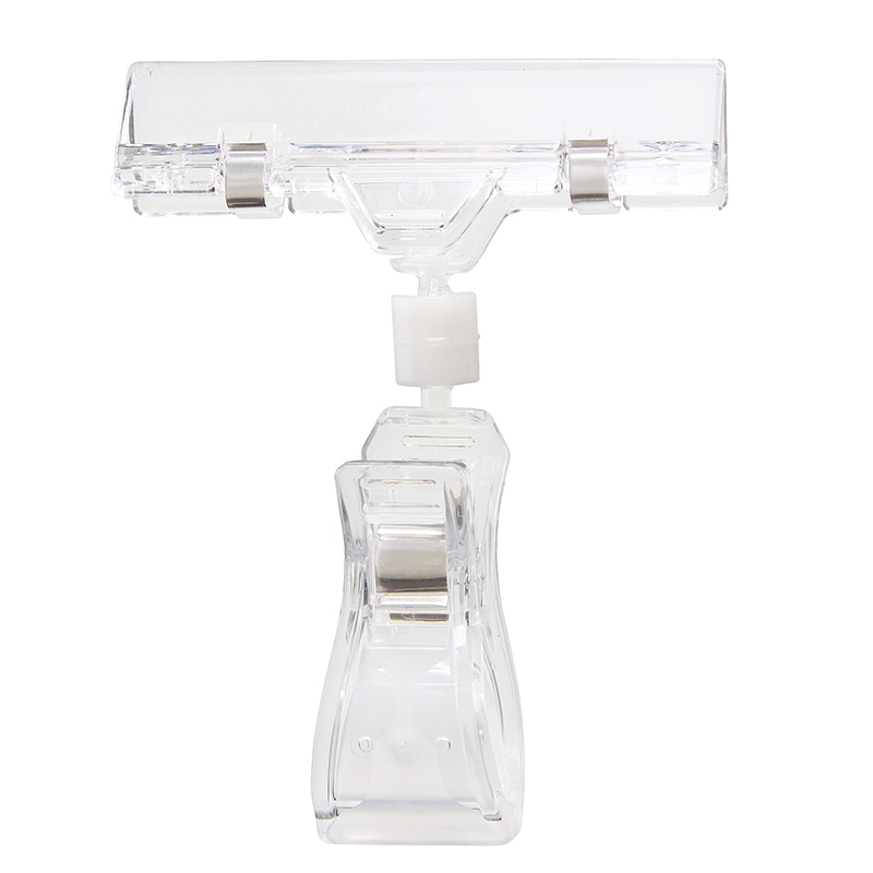 伊藤忠リーテイルリンク POP用品　クリップホルダー S　5個 V4022-NB　1パック（ご注文単位100パック）【直送品】