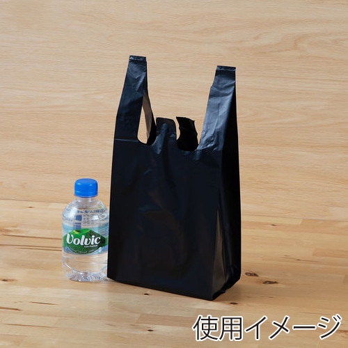 伊藤忠リーテイルリンク レジ袋 ブラック 8号サイズ 100枚入 VCJ-8B 1パック(ご注文単位10パック)【直送品】