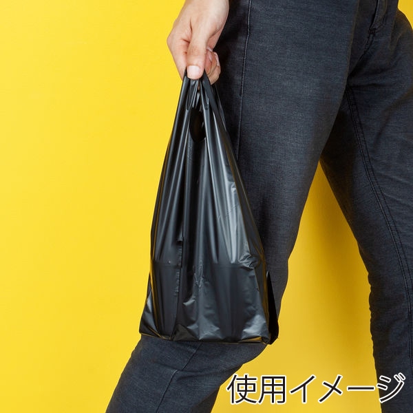 伊藤忠リーテイルリンク レジ袋 ブラック 8号サイズ 100枚入 VCJ-8B 1パック(ご注文単位10パック)【直送品】
