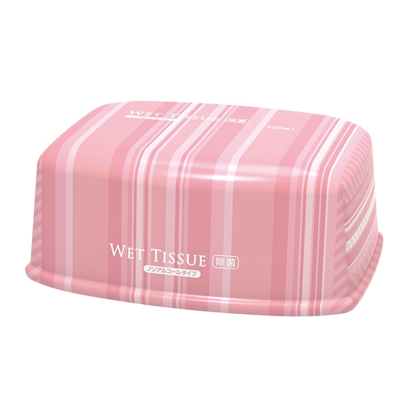 伊藤忠リーテイルリンク 除菌ウェットティッシュ ノンアルコールタイプ 100枚入 DPN-001 1パック(ご注文単位12パック)【直送品】