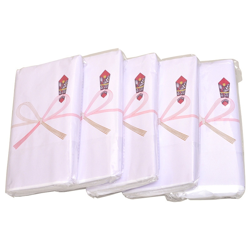 伊藤忠リーテイルリンク 環境対応　ごあいさつタオル 厚手　5枚入 　1パック（ご注文単位40パック）【直送品】