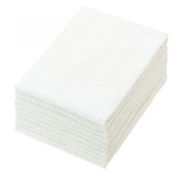 伊藤忠リーテイルリンク カラーキッチン台ふきん ホワイト　10枚入 KD-1　1パック（ご注文単位80パック）【直送品】