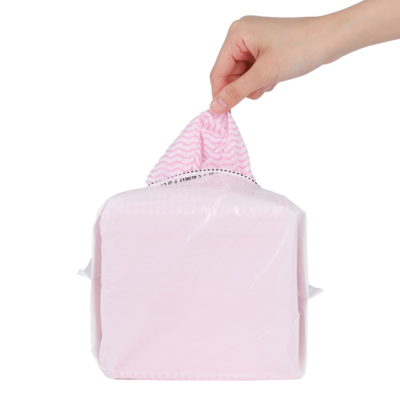 伊藤忠リーテイルリンク 抗菌カウンタークロス ハーフサイズ ピンク 100枚入 KYM-2 1パック(ご注文単位24パック)【直送品】