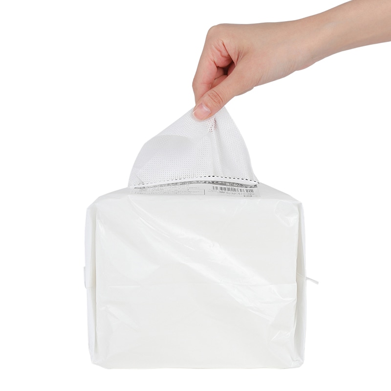 伊藤忠リーテイルリンク 抗菌カウンタークロス ハーフサイズ ホワイト 100枚入 KYM-3 1パック(ご注文単位24パック)【直送品】