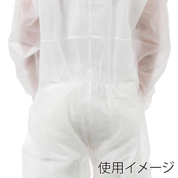 伊藤忠リーテイルリンク 不織布つなぎ服 目付45g L JS-002 1枚(ご注文単位50枚)【直送品】