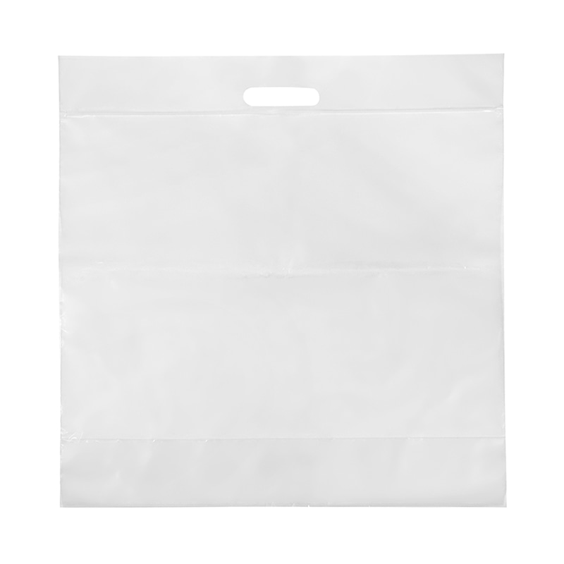 伊藤忠リーテイルリンク 持ち手付 大型チャック袋 厚み0.08mm 600×600mm TBZ-01 1袋（ご注文単位25袋）【直送品】