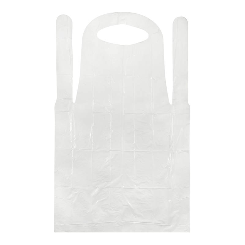 伊藤忠リーテイルリンク プラスチックエプロン ホワイト 50枚 INAP03 1箱（ご注文単位20箱）【直送品】