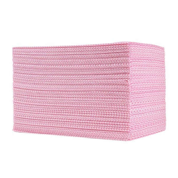 伊藤忠リーテイルリンク 薄手カウンタークロス 大判サイズ ピンク 100枚入 TFO-2 1パック（ご注文単位12パック）【直送品】