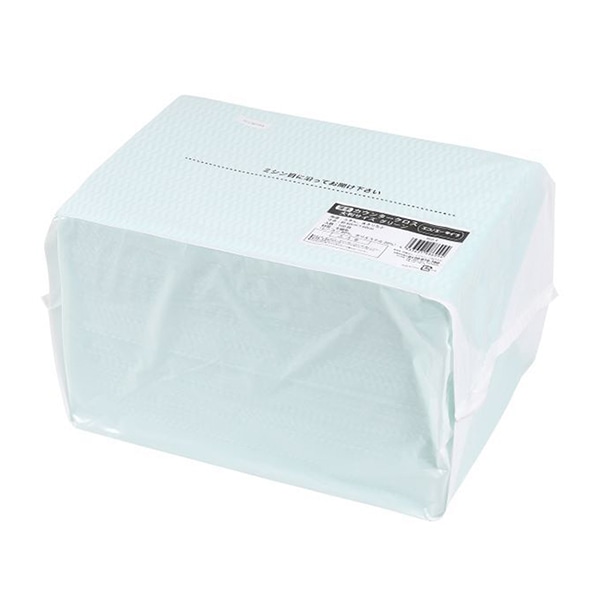 伊藤忠リーテイルリンク 薄手カウンタークロス 大判サイズ グリーン 100枚入 TFO-4 1パック（ご注文単位12パック）【直送品】