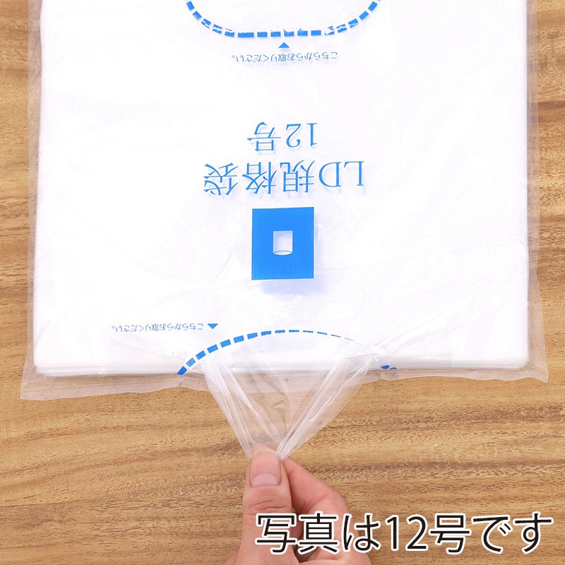 伊藤忠リーテイルリンク LD規格袋 10号 0.02mm 100枚入 LDKI20-10 1袋(ご注文単位80袋)【直送品】