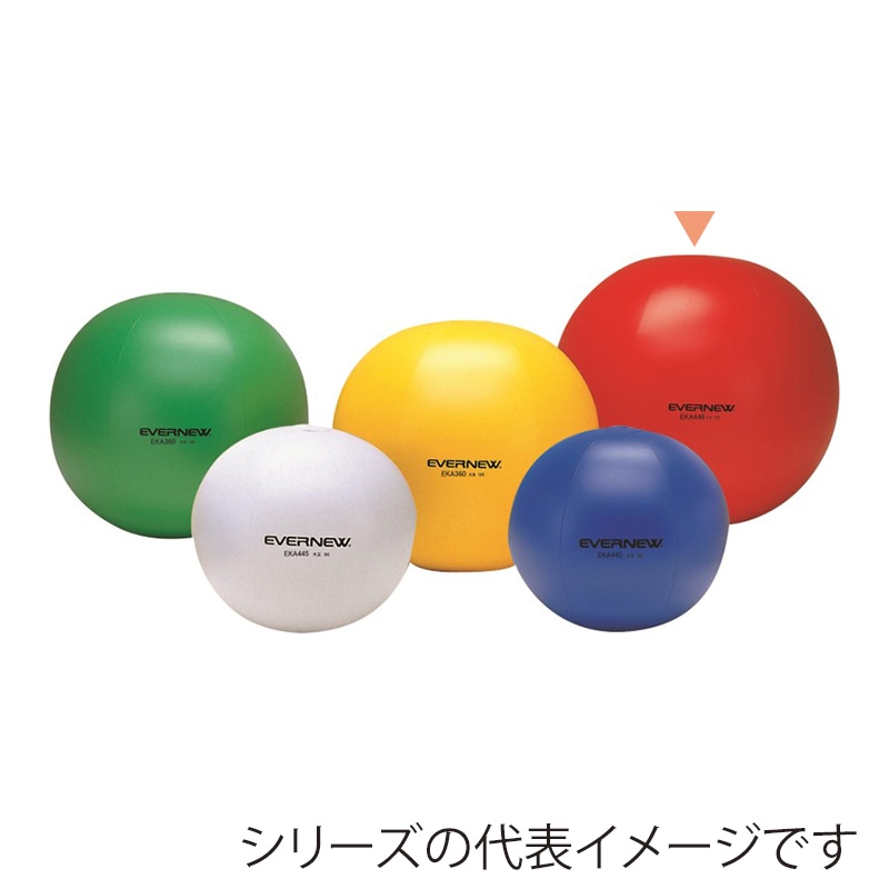 エバニュー カラー大玉 90 赤 EKA445-100 1個(ご注文単位1個)【直送品】
