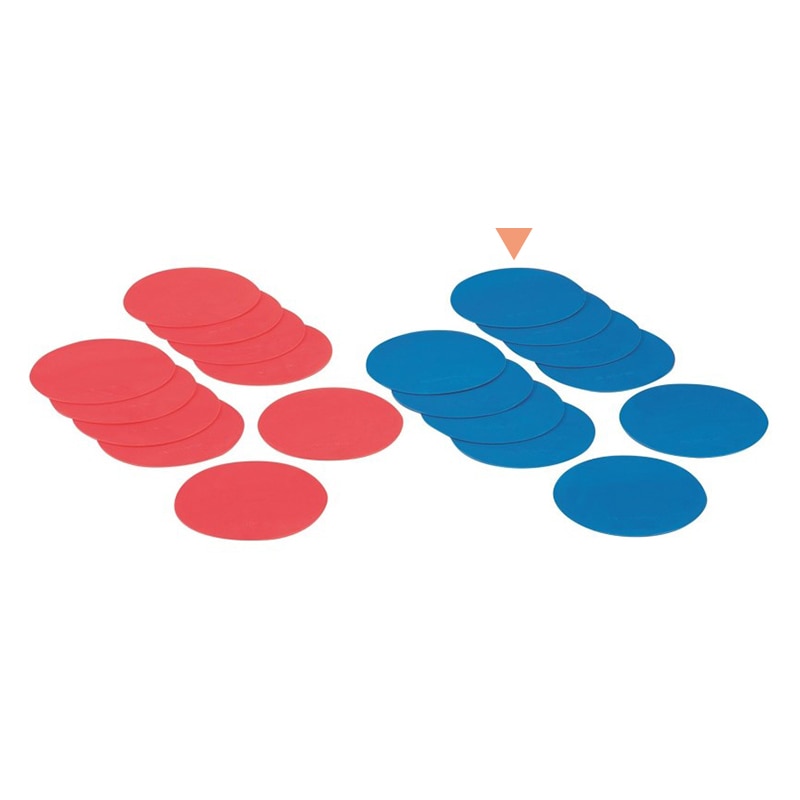 エバニュー マーカープレート 青　10枚入 ETE153-700 1組（ご注文単位1組）【直送品】