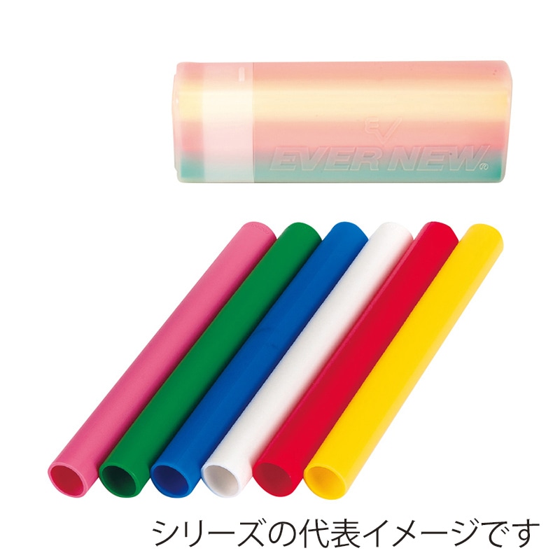 エバニュー リレーバトン　プラ製 中　6色組 EGA185 1組（ご注文単位1組）【直送品】