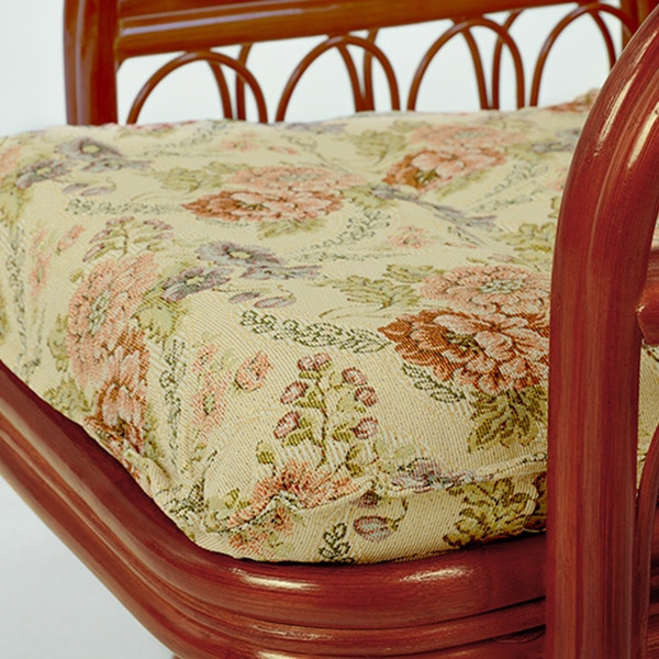 萩原 リクライニング籐回転椅子　ロータイプ  RZ-921 1台（ご注文単位1台）【直送品】