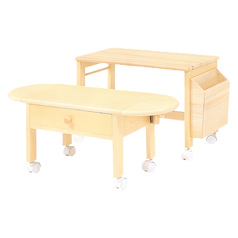 萩原 パソコンテーブル ナチュラル MT-2702NA 1台（ご注文単位1台）【直送品】