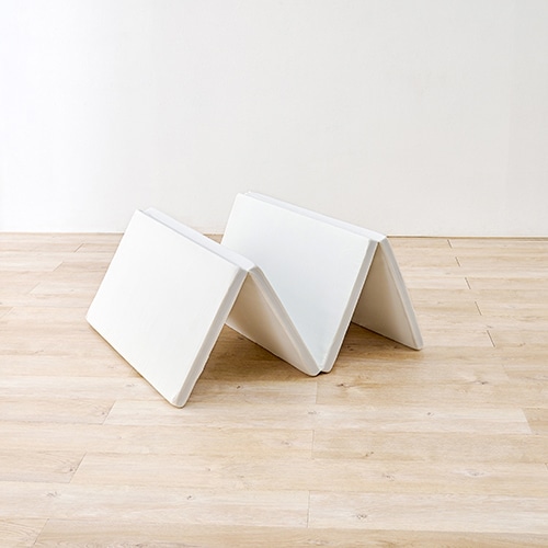 萩原 四つ折りマットレス シングル LM-1180 1台(ご注文単位1台)【直送品】