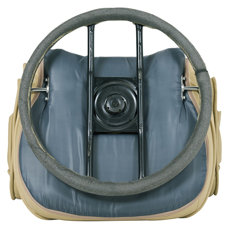 萩原 レザー回転座椅子 ベージュ LZ-1081LGY 1台(ご注文単位1台)【直送品】