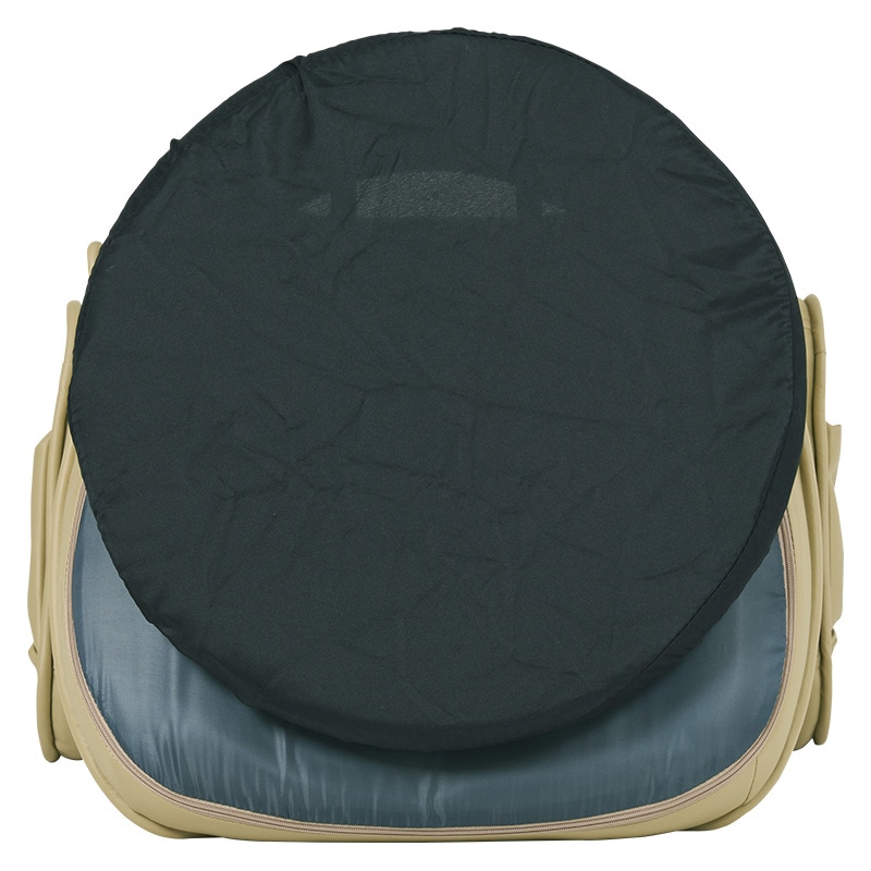 萩原 レザー回転座椅子 ベージュ LZ-1081LGY 1台(ご注文単位1台)【直送品】