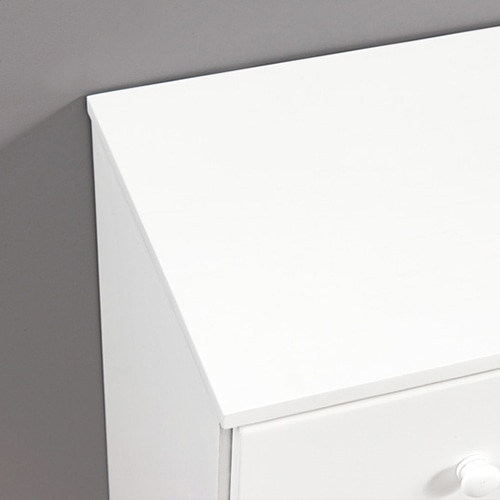 萩原 チェスト　幅87cm　引出し5杯 ホワイト MCH-6891WH 1台（ご注文単位1台）【直送品】