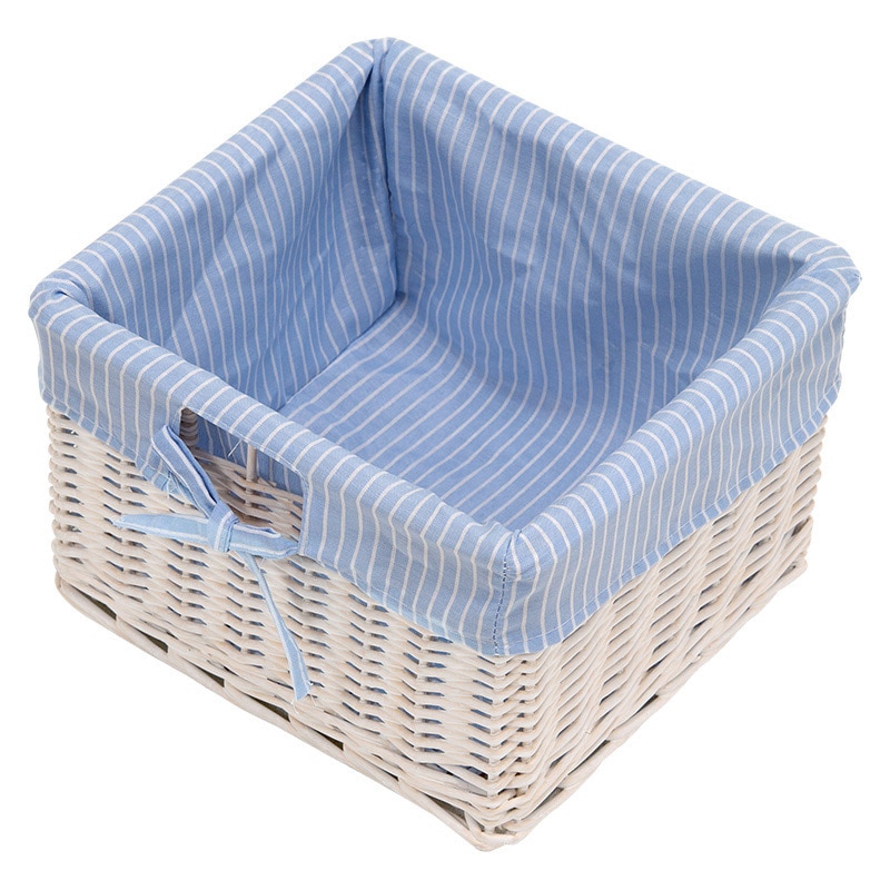 萩原 キャビネット 幅70cm バスケット4個 ホワイト MCC-5781WH 1台(ご注文単位1台)【直送品】