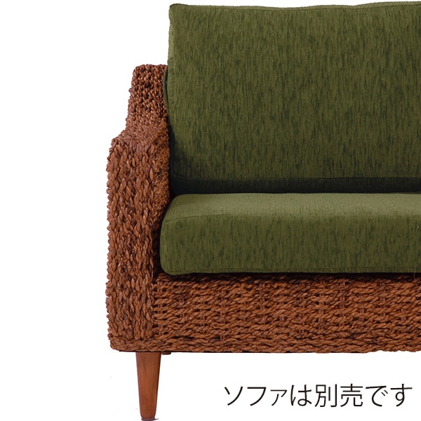 萩原 3人掛けソファー専用カバー クッションカバー グリーン RL-1430C-3C-GR 1台(ご注文単位1台)【直送品】