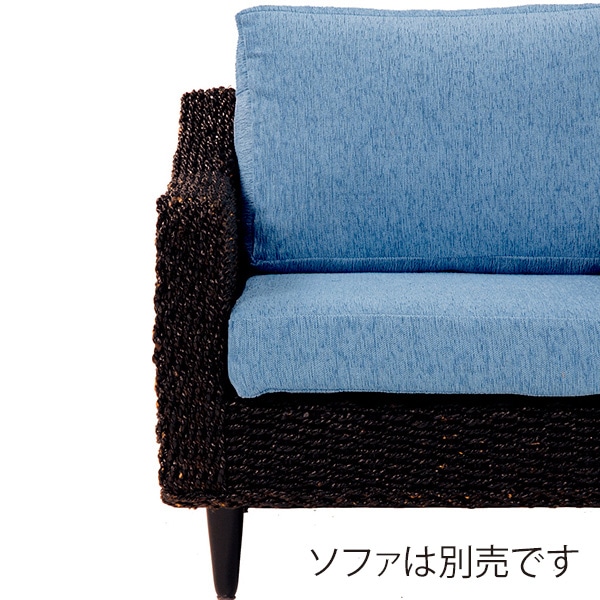 萩原 2人掛けソファー専用カバー クッションカバー スカイブルー RL-1430C-2C-BS 1台(ご注文単位1台)【直送品】