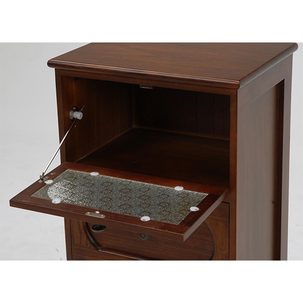 萩原 チェスト 幅42×高78cm ブラウン MCH-5183BR 1台(ご注文単位1台)【直送品】