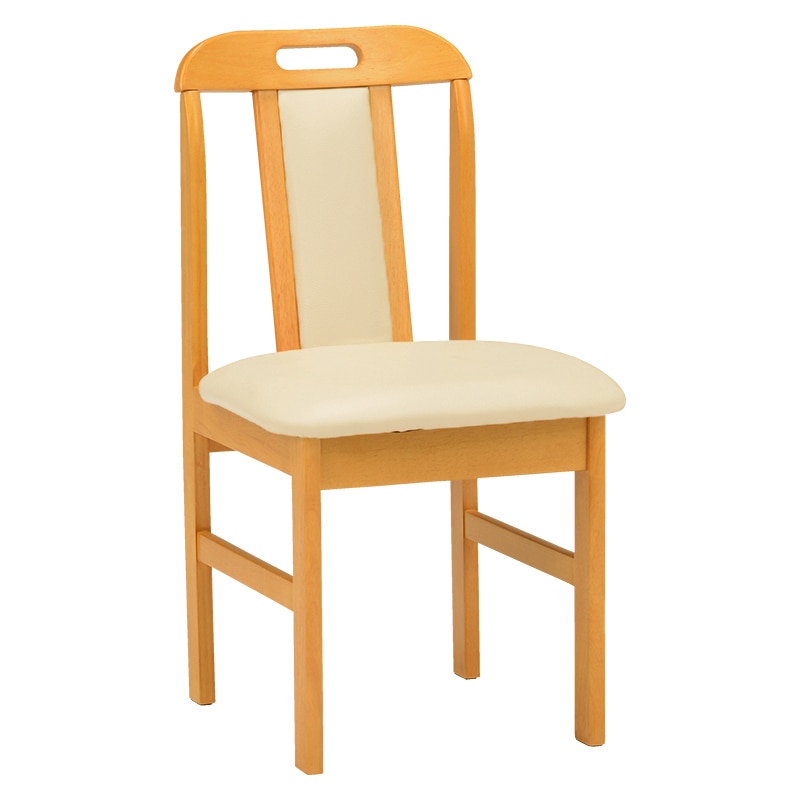 萩原 ダイニングチェアー ナチュラル KC-7580NA 1台（ご注文単位2台）【直送品】