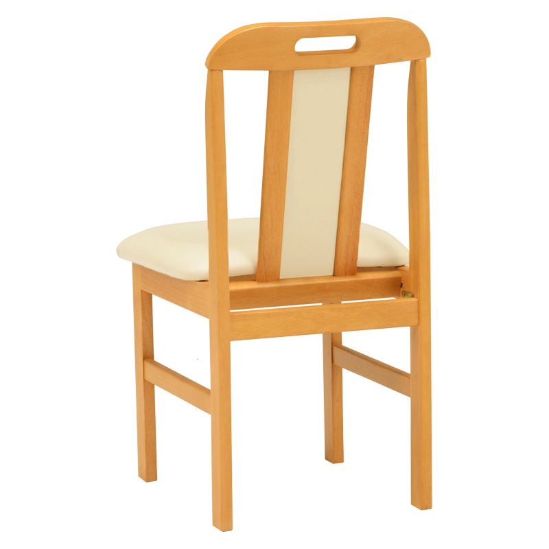 萩原 ダイニングチェアー ナチュラル KC-7580NA 1台(ご注文単位2台)【直送品】