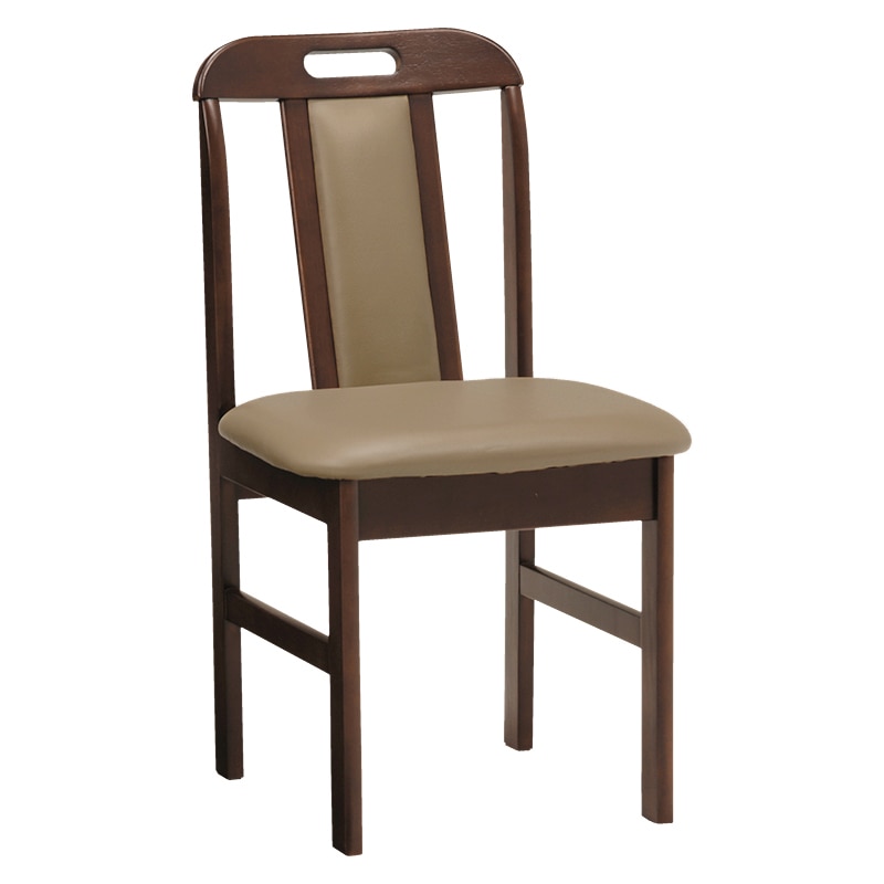 萩原 ダイニングチェアー ダークブラウン KC-7580DBR 1台（ご注文単位2台）【直送品】