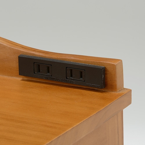 萩原 FAX台 幅96cm キャスター付 ライトブラウン MFX-8209LBR 1台(ご注文単位1台)【直送品】