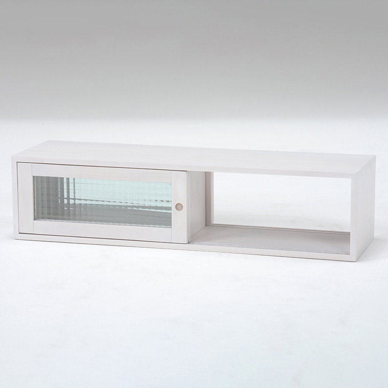 萩原 カウンター上収納 ホワイト MUD-6027WH 1台(ご注文単位1台)【直送品】