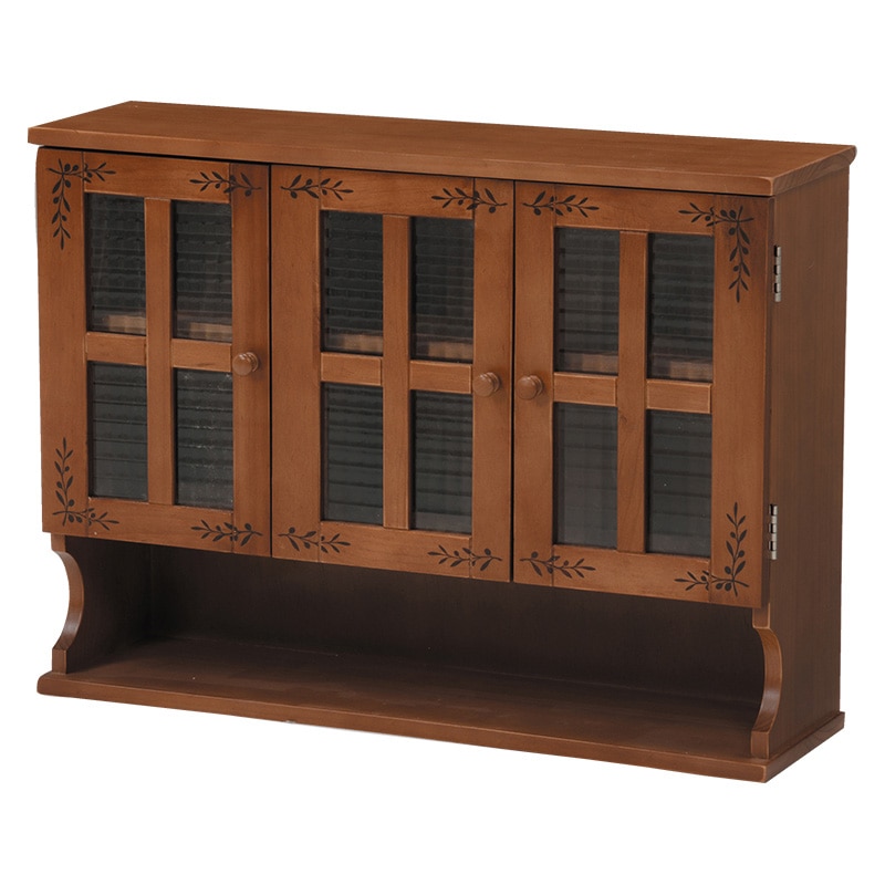 萩原 調味料ラック 幅68cm ライトブラウン MUD-6029LBR 1台(ご注文単位1台)【直送品】