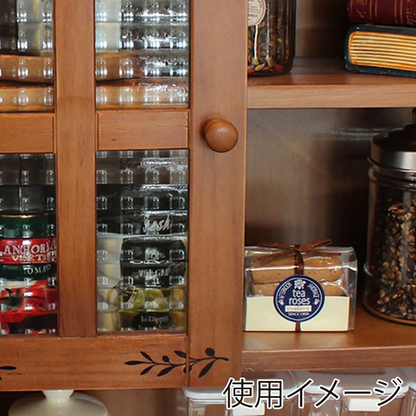 萩原 調味料ラック 幅68cm ライトブラウン MUD-6029LBR 1台(ご注文単位1台)【直送品】