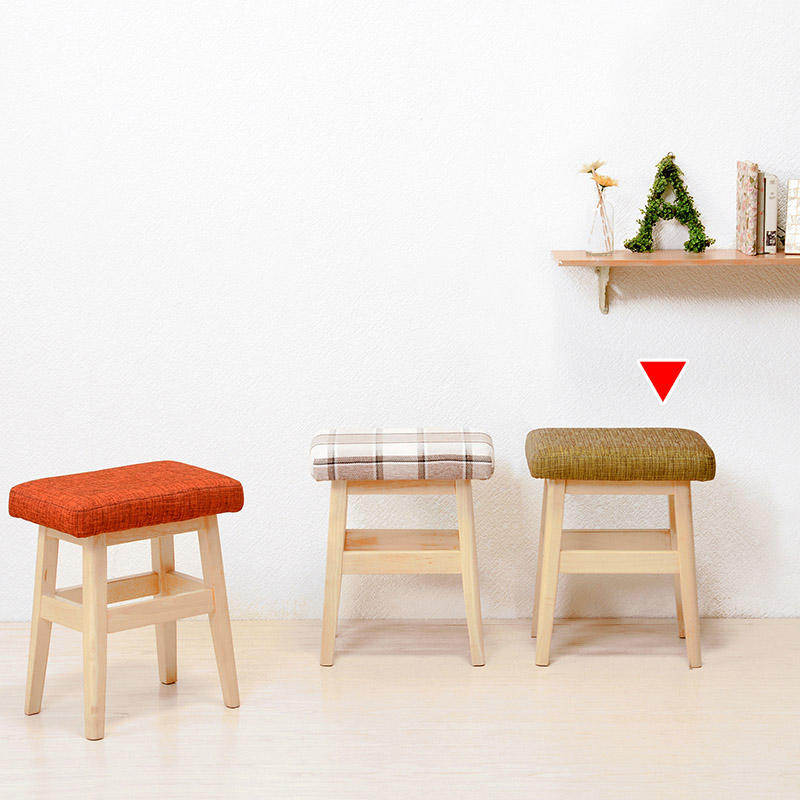 萩原 スツールチェア グリーン VH-7943GR 1台(ご注文単位1台)【直送品】