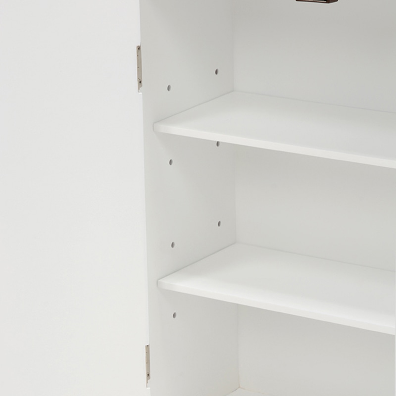 萩原 トイレラック　幅60cm ハートなし MTR-6118WH 1台（ご注文単位1台）【直送品】