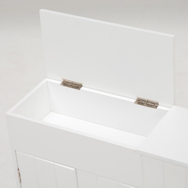 萩原 トイレラック　幅60cm ハートなし MTR-6118WH 1台（ご注文単位1台）【直送品】