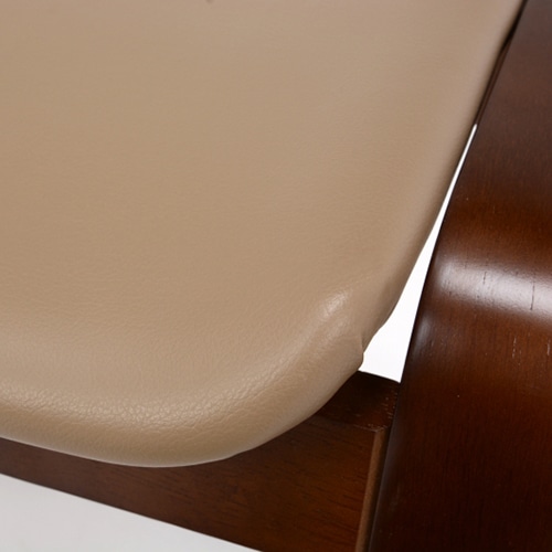 萩原 スタッキングスツール ダークブラウン VH-7931DBR 1台(ご注文単位2台)【直送品】